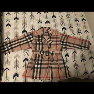 Girls Burberry Coat